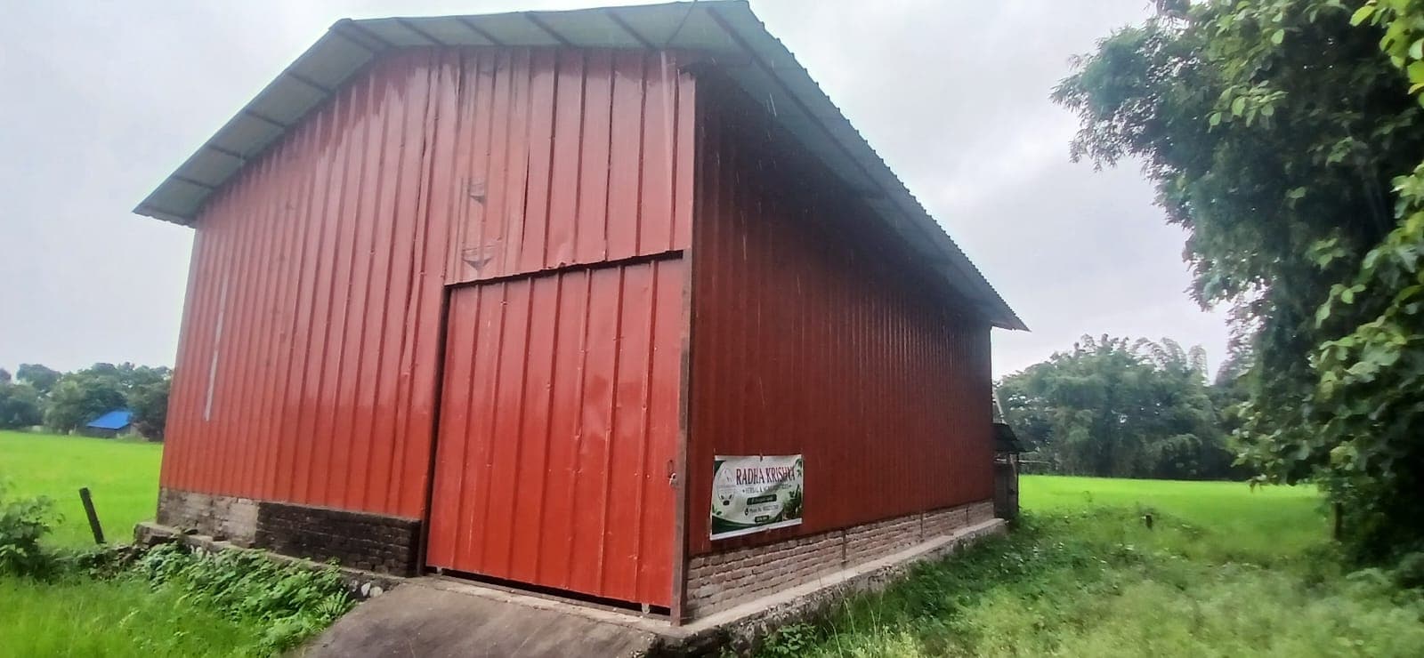 Radha Krishna Herbal & Agro processing and storage shed near Dhangadhi